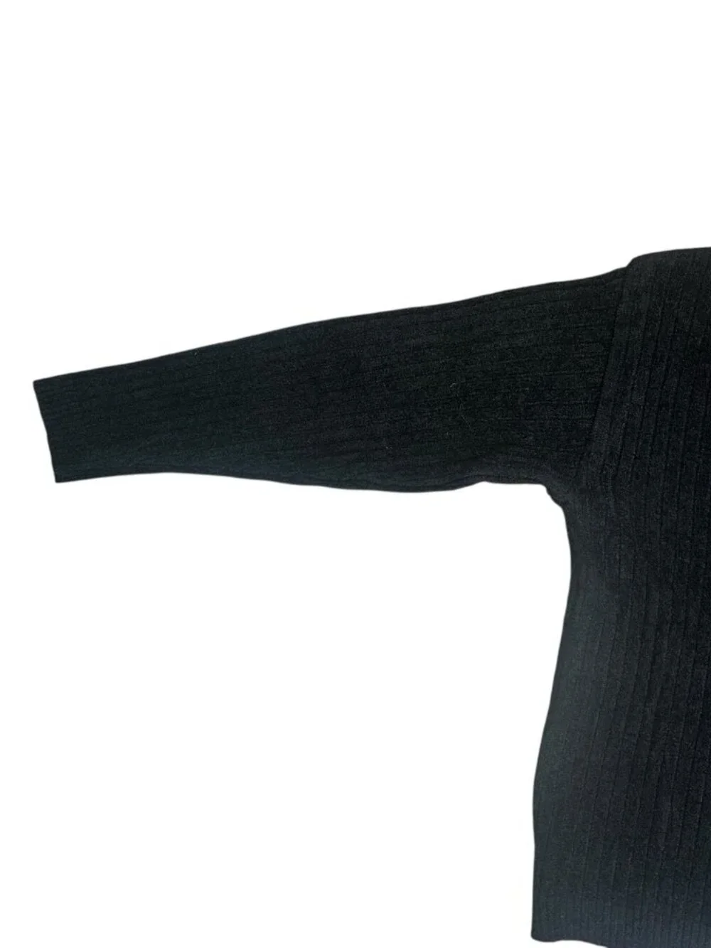 Peach By Z.C. International Men’s Black V Neck Diamond Pattern Sweater Sz 42
